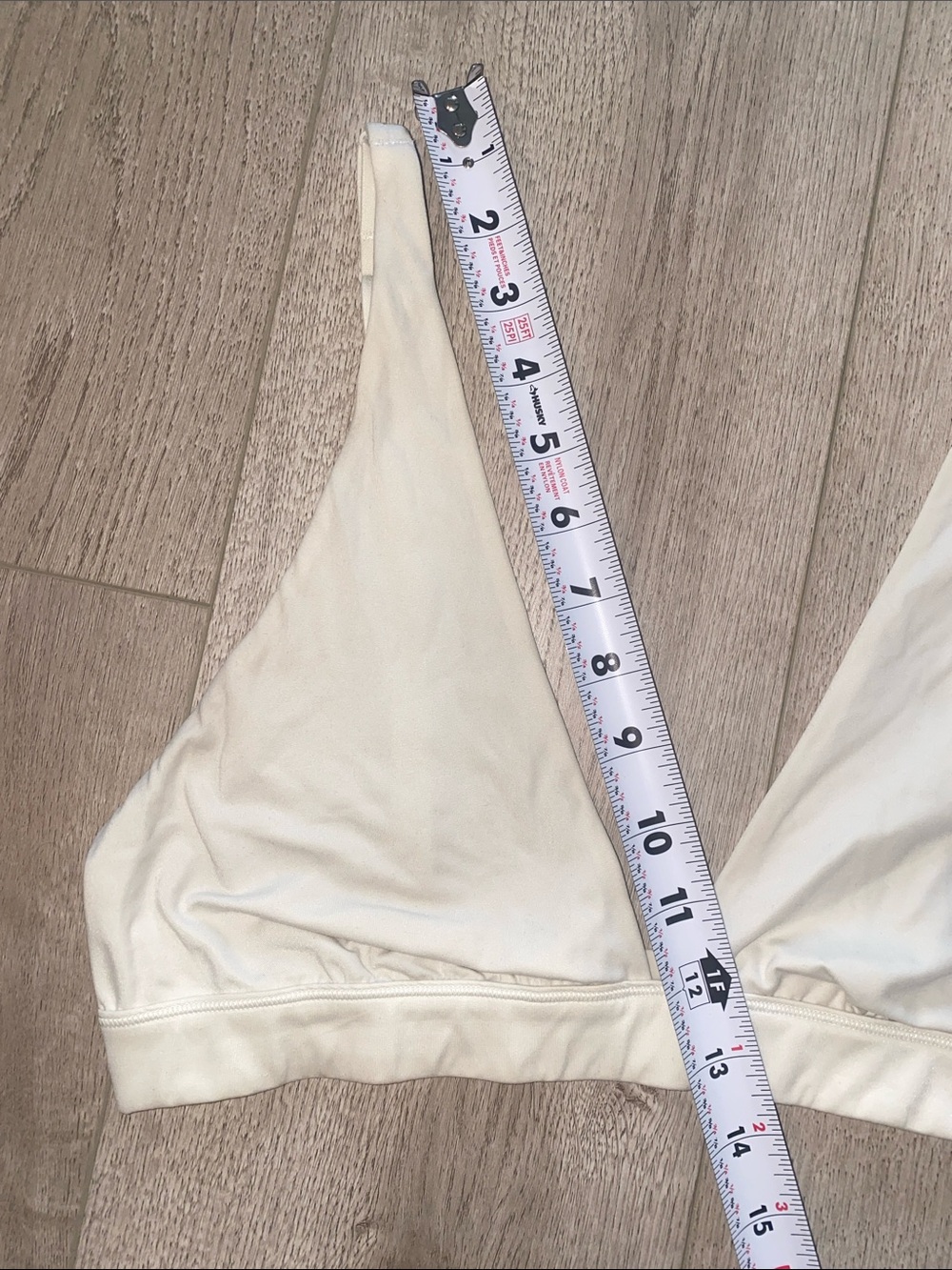 🥥Lululemon Wundermost Ultra-Soft Nulu
Triangle Bralette - Size 10 A-D Cups - Picture 7 of 13